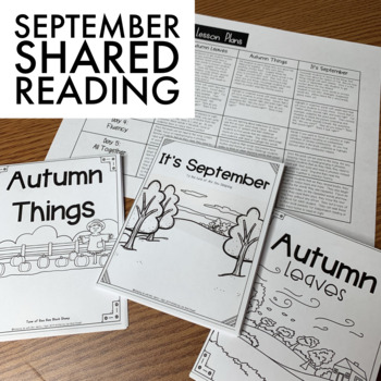 Preview of Shared Reading - September