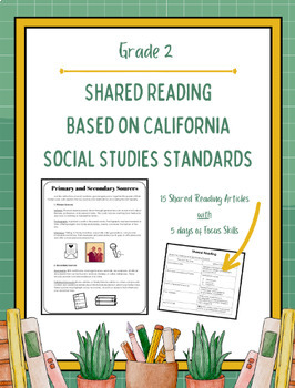 Preview of Shared Reading - Social Studies
