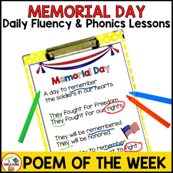 Preview of Memorial Day Poem | Poem of the Week for Shared Reading