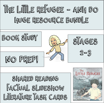 Preview of Shared Reading Unit - The Little Refugee - Anh Do - Visual Literacy Centres