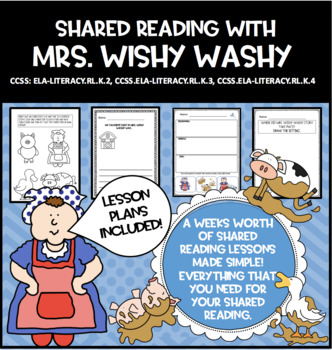 Preview of Shared Reading-Wishy Washy
