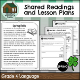 Shared Readings and Lesson Plans for Spring (Grade 4 Ontar