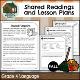 Shared Readings and Lesson Plans for Fall (Grade 4 Ontario