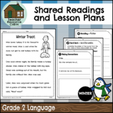 Shared Readings and Lesson Plans for Winter (Grade 2 Ontar