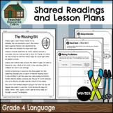Shared Readings and Lesson Plans for Winter (Grade 4 Ontar