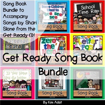 Preview of Shari Sloane Get Ready Music Books Bundle by Kim Adsit