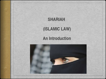 Preview of Shariah (Sharia, Islamic Law) in Islam, Muslim, ISIS, Saudi Arabia