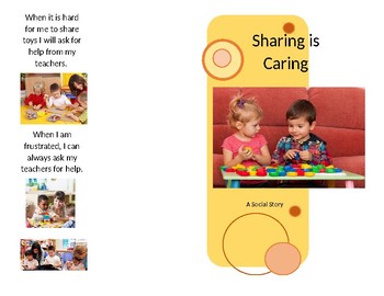 Preview of Sharing Social Story