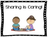 Sharing & Taking Turns Social Story Sharing is Caring