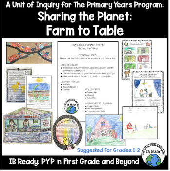Preview of Sharing the Planet: Farm to Table Unit of Inquiry
