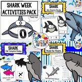 Free Shark Math Activity | 2D Shape Adapted Book for Special Education