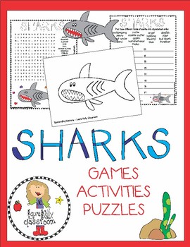 Preview of Shark Activities and Puzzles