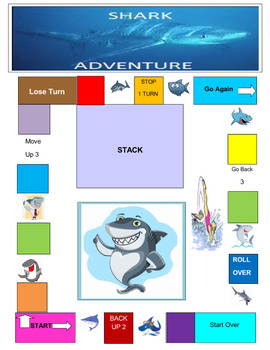 Walk the Plank Game, Instructions and Digital Download, Party Game, Pirate  Game, Shark Game, Sharks, Printable Shark, Party Package 