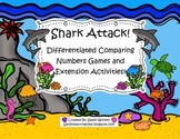Shark Attack! Differentiated Comparing Numbers Small Group