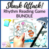 Shark Attack! Rhythm Reading Game BUNDLE for Elementary Mu