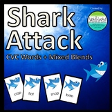 Shark Attack Short Vowel + Mixed Blends L, R, S