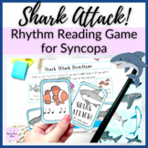 Shark Attack! Syncopa Rhythm Reading Game for Elementary M
