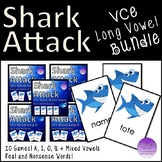 Shark Attack VCe Long Vowel Bundle - 10 Games in all!