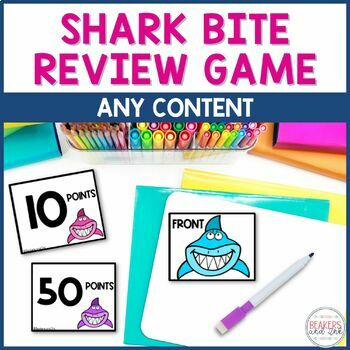 Preview of White Board Review Game for Any Content