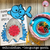 Shark Bite Speech Therapy Craft Activity | Game Companion