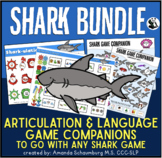 Shark Speech Therapy Bundle! Language and Articulation Gam