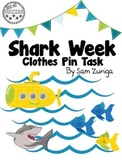 Shark Clothes Pin Task
