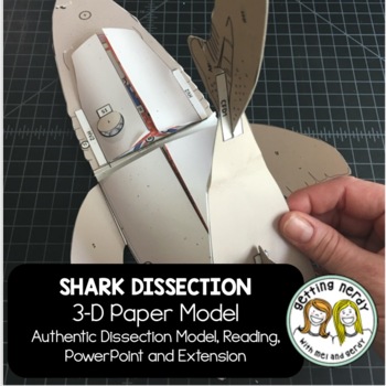 Preview of Shark Paper Dissection - Scienstructable 3D Dissection Model