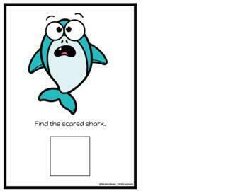 Shark Emotions Adapted Book  SEL Activity by Mrs Jackson's Little Learners
