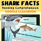 Shark Facts Reading Comprehension - Google Classroom - Dig