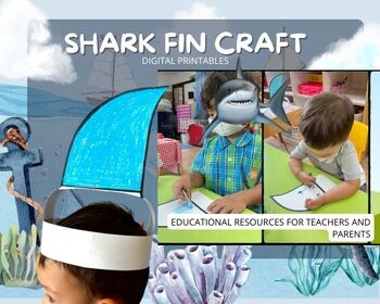 Preview of Shark Fin Hat Template | Early Years Activity | Homeschool Activities