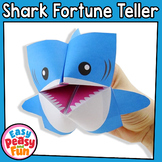 Shark Fortune Teller Craft Cootie Catcher Origami Puppets