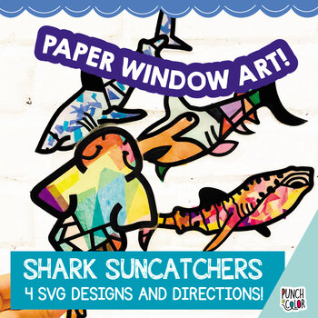 Preview of Shark Habitat Crafts for Preschool | Shark Ocean Beach Under the Sea Activity |