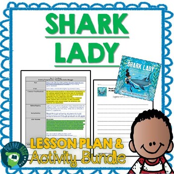 Preview of Shark Lady by Jess Keating Lesson Plan and Activities