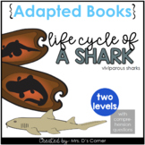 Shark Life Cycle Adapted Book [ Level 1 and 2 ] | Life Cyc