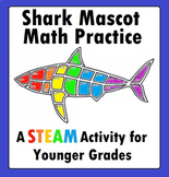 Shark Week Math Homework Worksheet STEM STEAM for Younger 