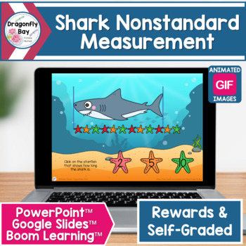 Preview of Shark Nonstandard Unit of Measurement for PowerPoint™ Google™ and Boom™