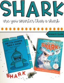 Shark Research Guide by Teaching Clementine Cuties | TPT