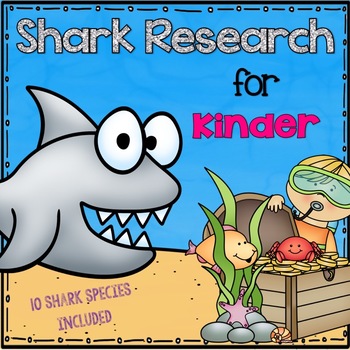 Preview of Shark Research for Kinder