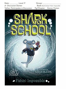 Preview of Shark School: Fishin' Impossible Reading Group/Literature Discussion Plans