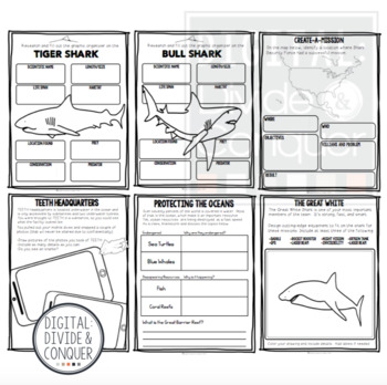 Project Based Learning for ELA and Science: Shark Security Force! (PBL)