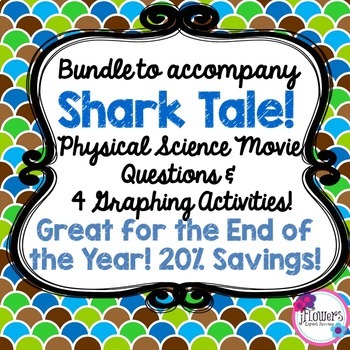 Preview of Bundle to accompany Shark Tale! Great for the End of the Year! 20% Savings!