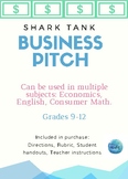 Shark Tank Business Pitch Project
