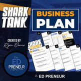 Shark Tank Business Planning Guide Printable Business Economics Activity