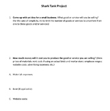 Shark Tank Business Project