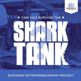 Shark Tank Digital Business Project| Middle School Marketi