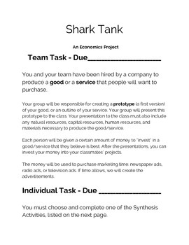 essay on shark tank
