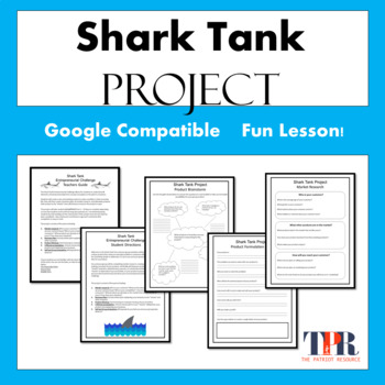 Preview of Shark Tank Entrepreneurial Project Economics Finance (Google Compatible)
