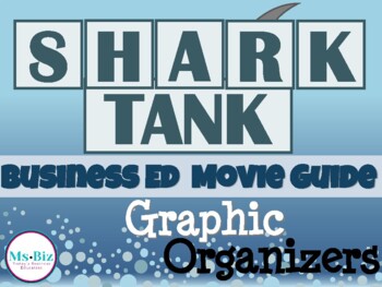 Preview of Movie Guide for The Shark Tank | Innovative Business Projects