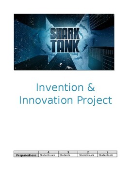 Preview of Shark Tank Invention or Innovation Project