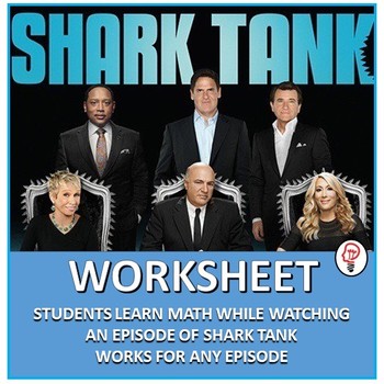 Preview of Shark Tank Worksheet